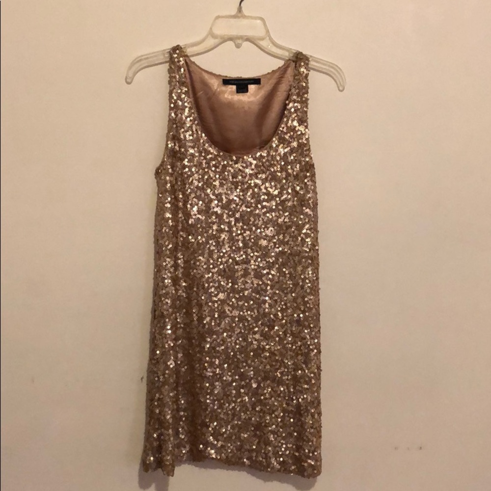 French Connection Ice Cream Sequin Dress